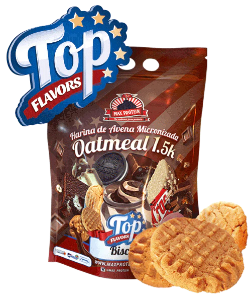 TOP FLAVORS Oatmeal [1500g] - Image 6