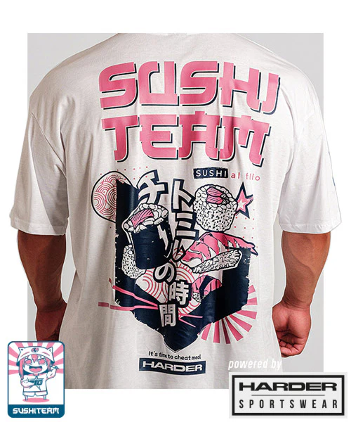 SUPER OVERSIZED T-SHIRT 2023 TEAM SUSHI [unisex] - Image 3