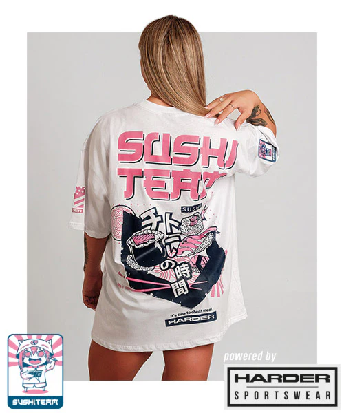 SUPER OVERSIZED T-SHIRT 2023 TEAM SUSHI [unisex] - Image 6